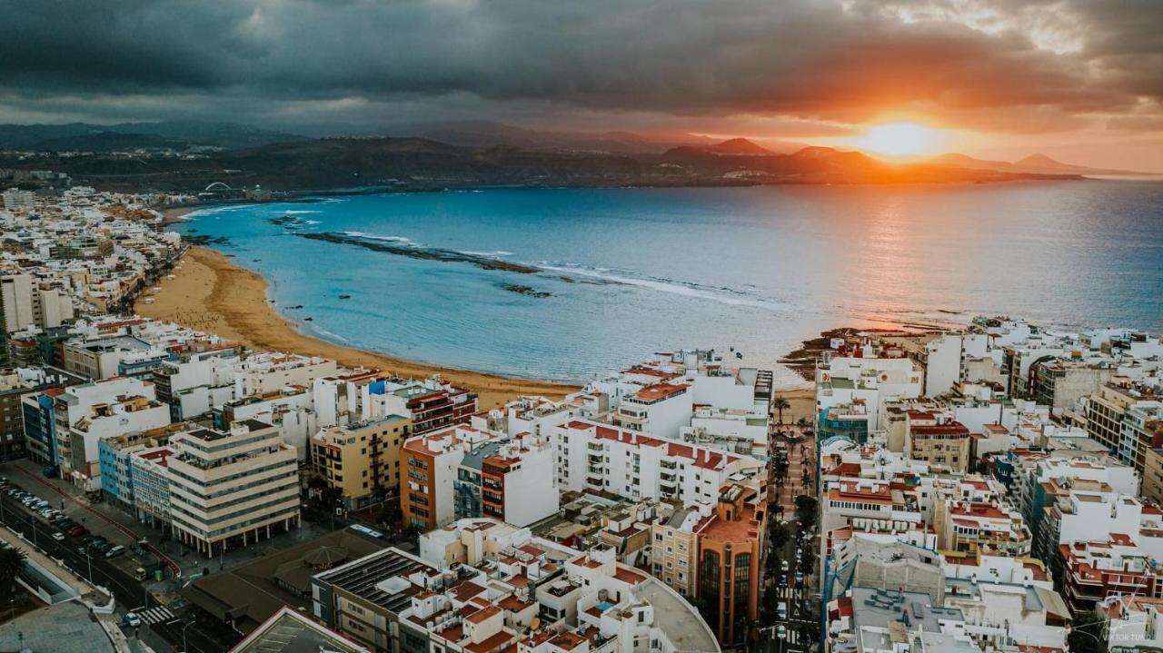 Апартаменты Upscale***Las Canteras Beach***Balcony Лас-Пальмас-де-Гран-Канария Экстерьер фото